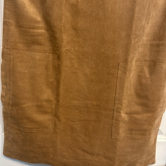 Brown suede like dress. Wilfred - Picture 5 of 8